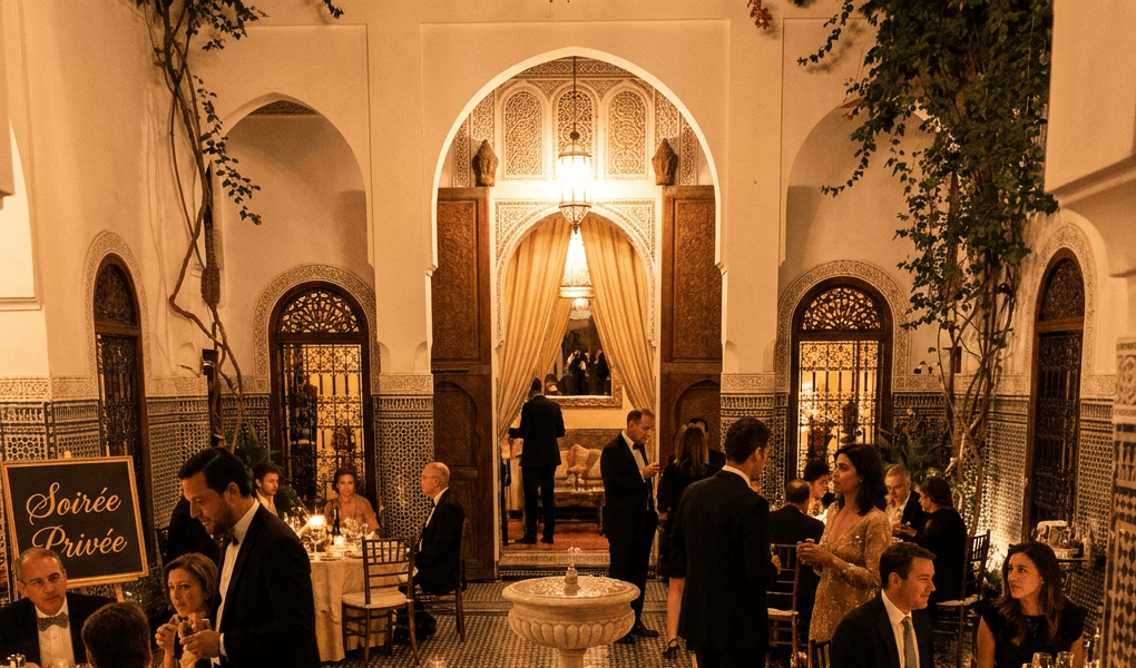 Soirée Privée Riad ou Villa